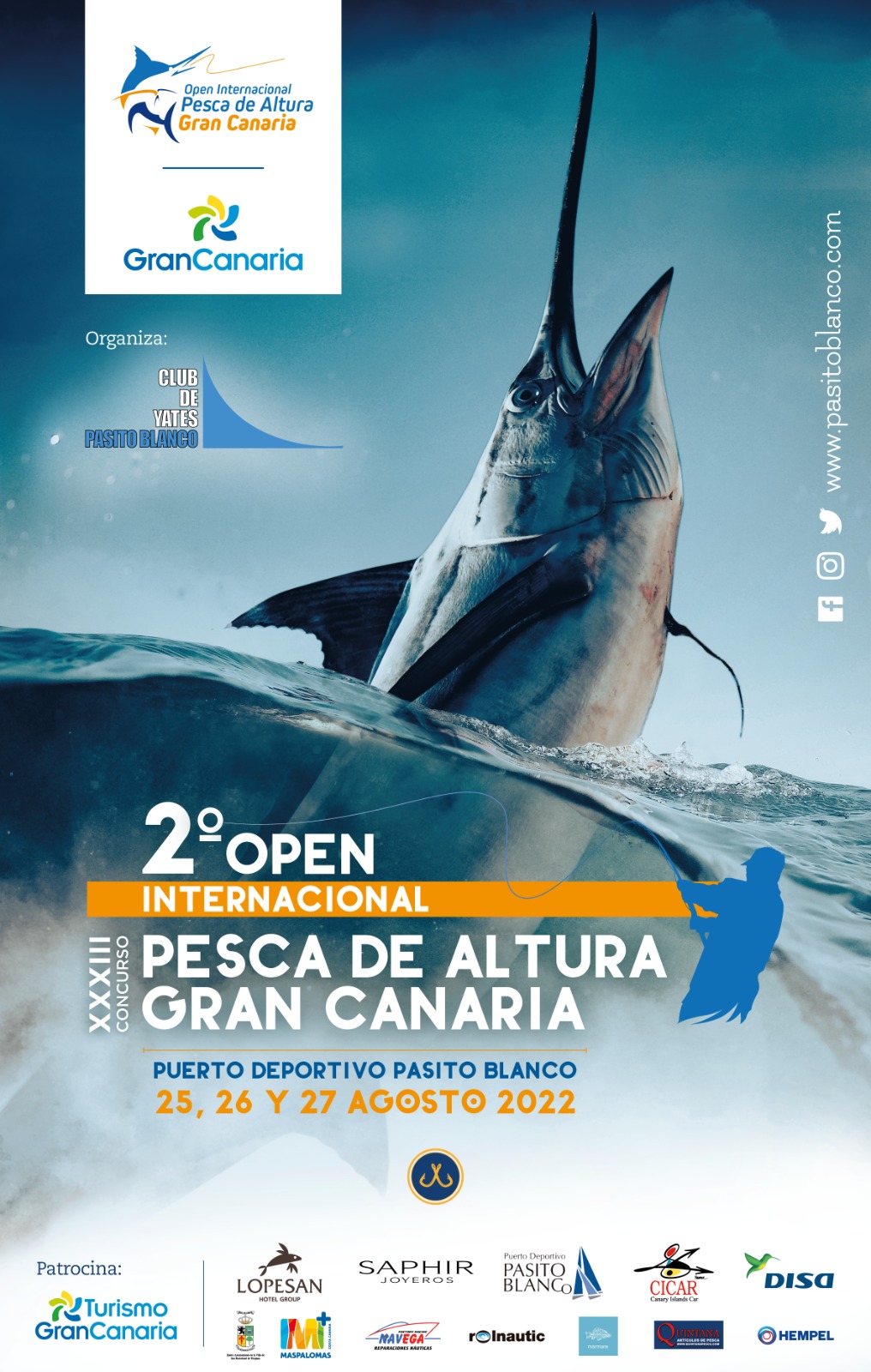 Cartel Open Pesca 2022