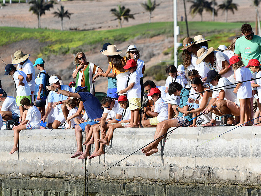 La cantera se luce en el Open Internacional Pesca de Altura de Gran Canaria